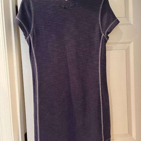 Tommy Bahama Tobago Bay Half-Zip Short-Sleeve Dress Size: medium - Picture 2 of 2